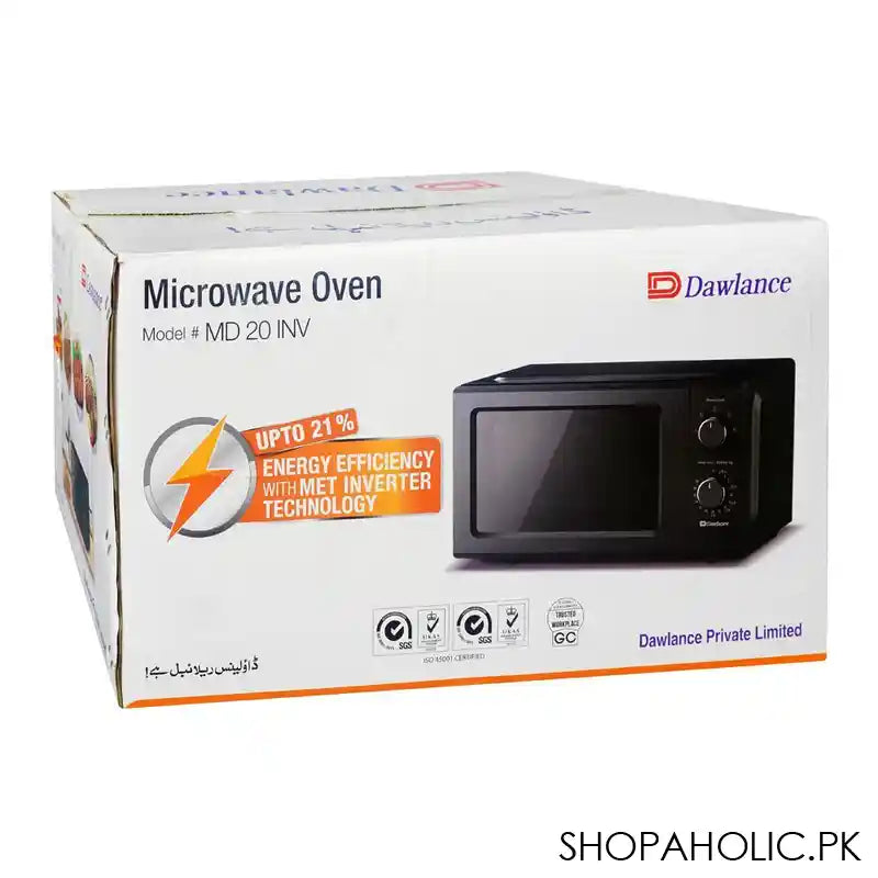 Dawlance Microwave Oven, 20 Liters, MD-20 INV - Image 2