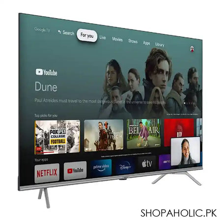Dawlance Radiant Series 4K Ultra HD Android LED Google TV, 43 Inches, DT-43G22 - Image 3