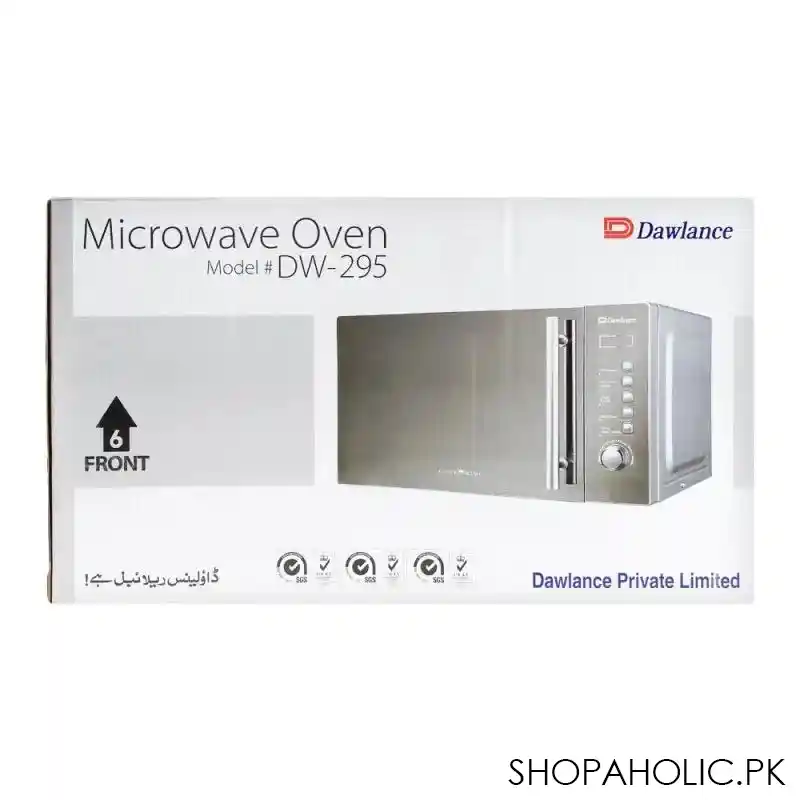 dawlance solo microwave oven, 20 liters, dw 295 image2