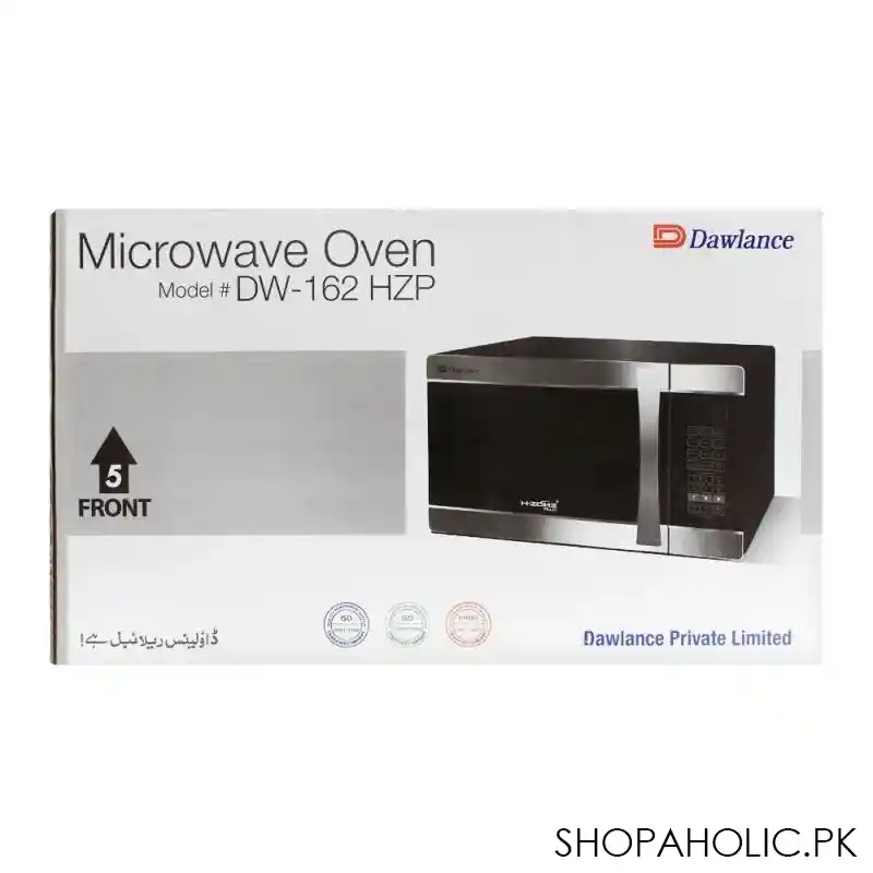 dawlance solo microwave oven, 62 liters, dw 162 hzp image2