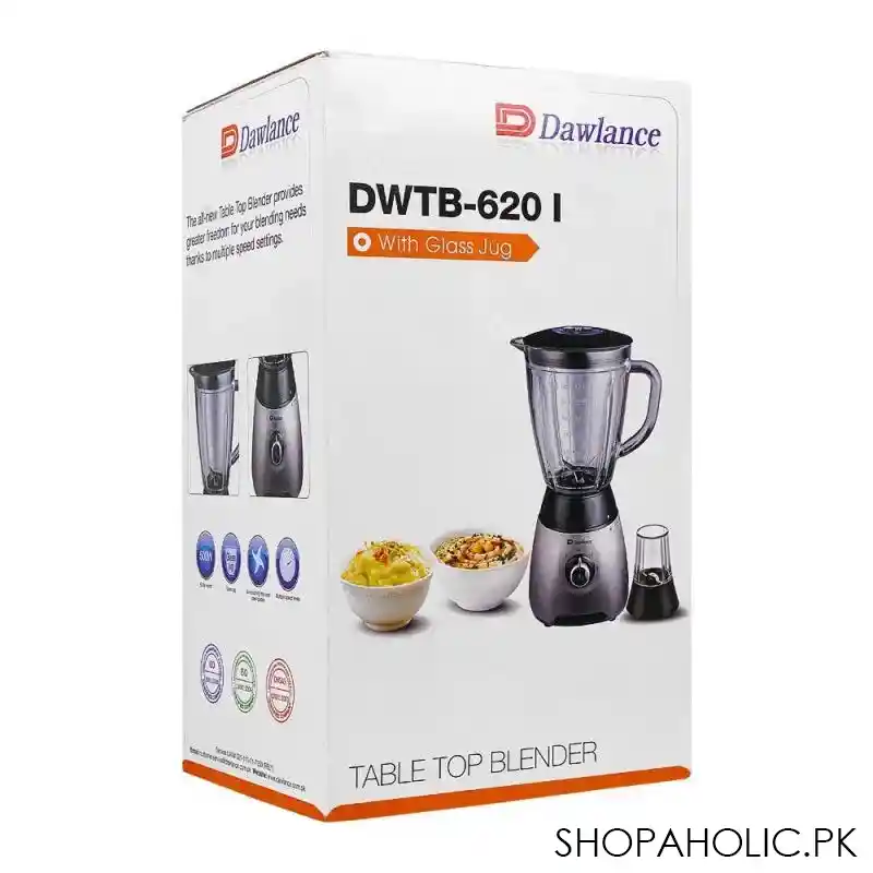 dawlance table blender, 500w, dwtb 620 image2