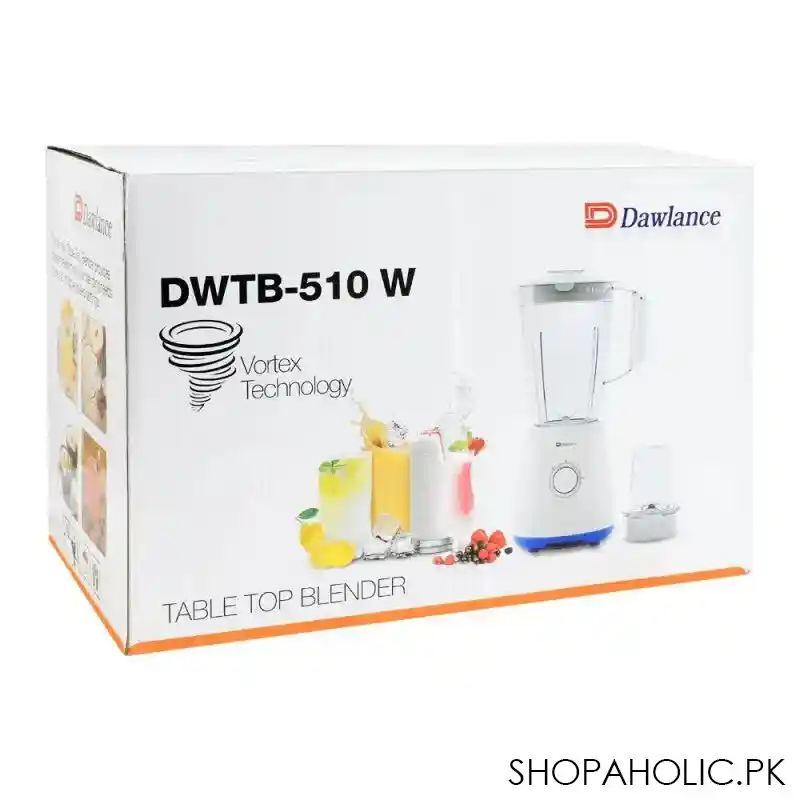 dawlance table top blender, vortex technology, dwtb 510 image2