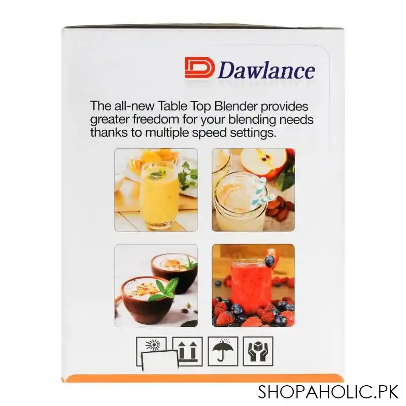 dawlance table top blender, vortex technology, dwtb 510 image4