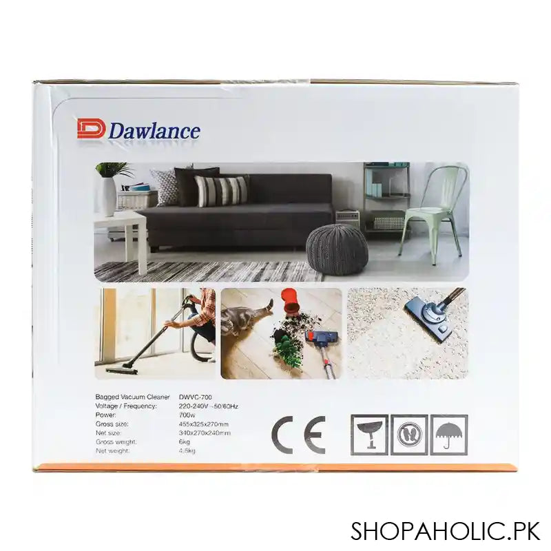 Dawlance Vacuum Cleaner, 700W, DWVC-770 - Image 5