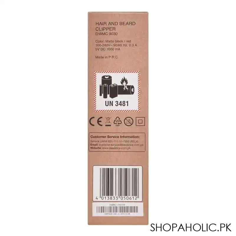 Dawlance Zeus Hair And Beard Clipper, DWMC 9030 - Image 6