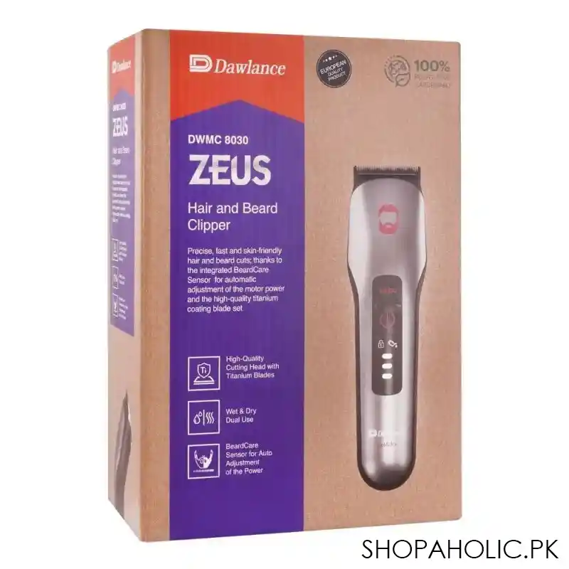 dawlance zeus hair and beard clipper, dwmc 8030 image3