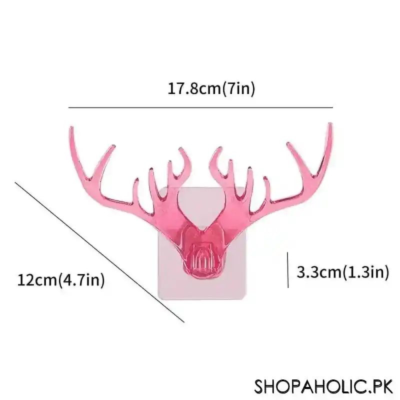 deer head wall hook image2