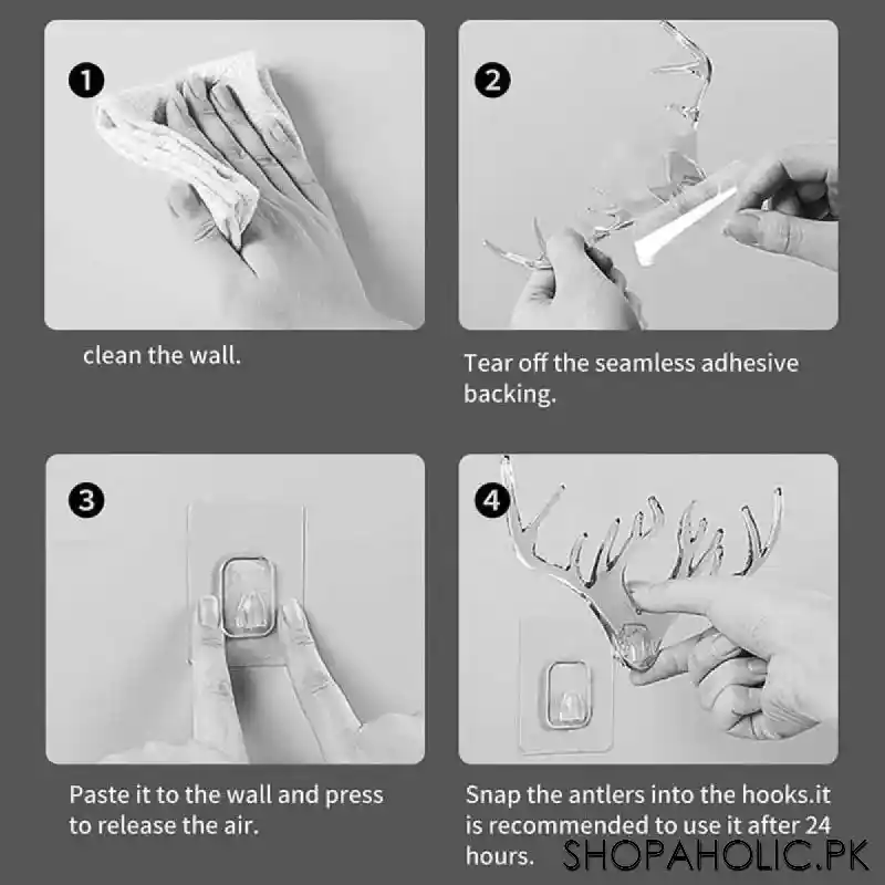 deer head wall hook image3