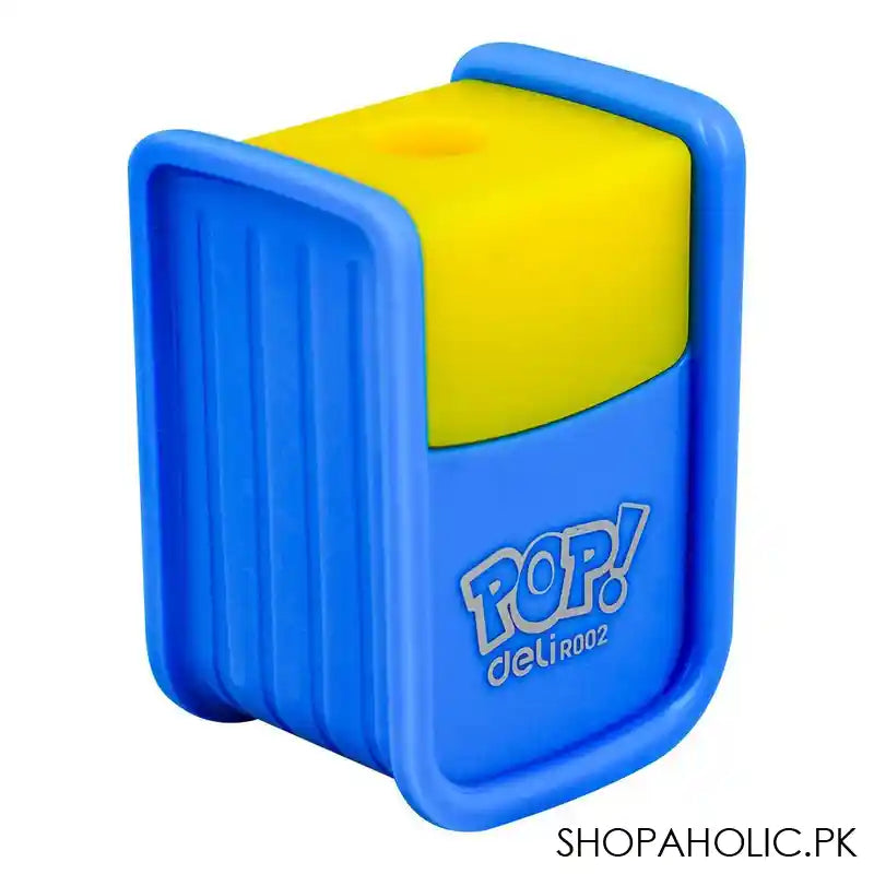 Deli 1 Hole Pencil Sharpener, Abs 8mm, Multicolor, ER00200 - Image 2