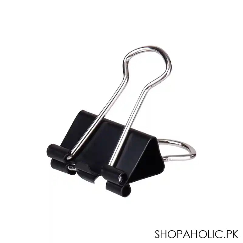 Deli 19mm Binder Clip Box, Black, E38565 - Image 3