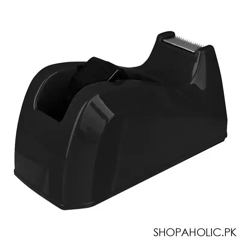 Deli 58mm Tape Dispenser, ABS Material, Anti Skid, Tape Width 18mm, Medium, Black, E814 - Image 4