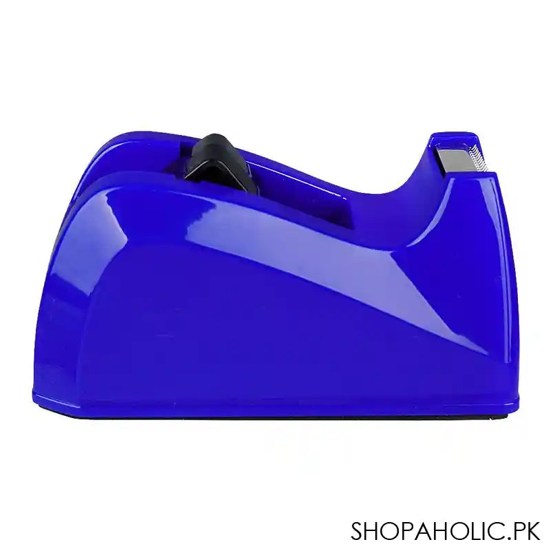 Deli 58mm Tape Dispenser, ABS Material, Anti Skid, Tape Width 18mm, Medium, Blue, E814 - Main Image