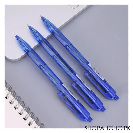 Deli Ball Pen, Mini Tip 0.7mm, Blue, 1-Piece, EQ02130 - Image 2