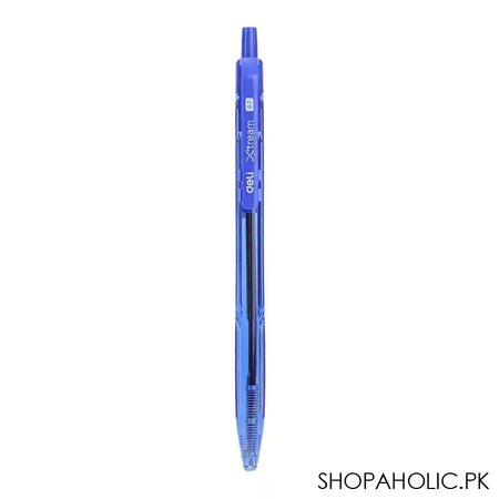 Deli Ball Pen, Mini Tip 0.7mm, Blue, 1-Piece, EQ02130 - Image 4