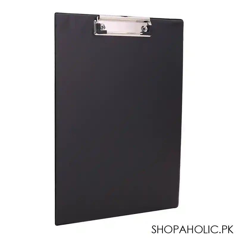 Deli Clip Board, A4 Size, Water Resistant, Metallic Cup, Black, E38153 - Image 2