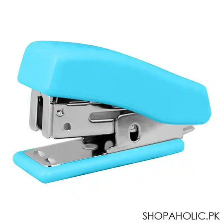 Deli Mini Blue Stapler - Main Image