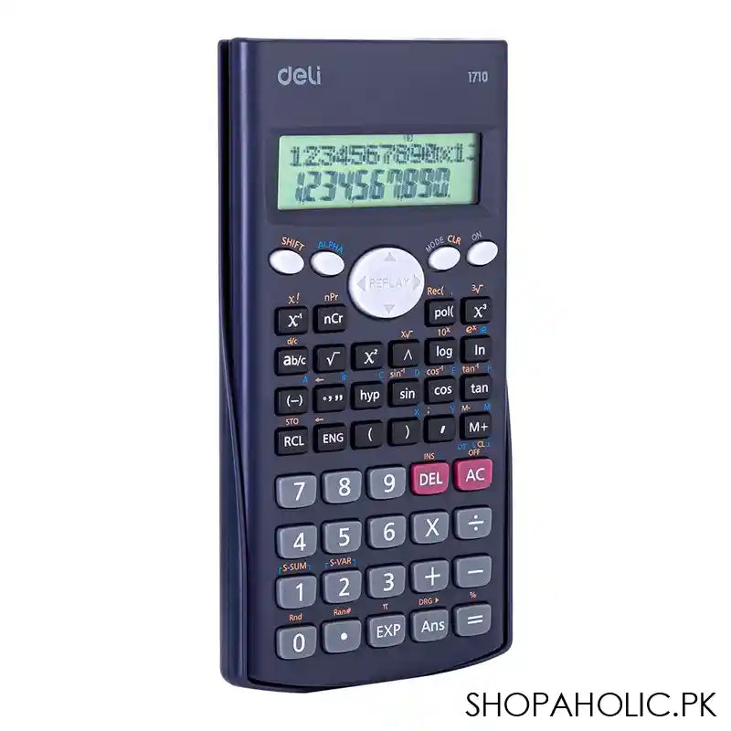 Deli Scientific Calculator With 240 Functions, Dark Grey, E1710 - Image 5