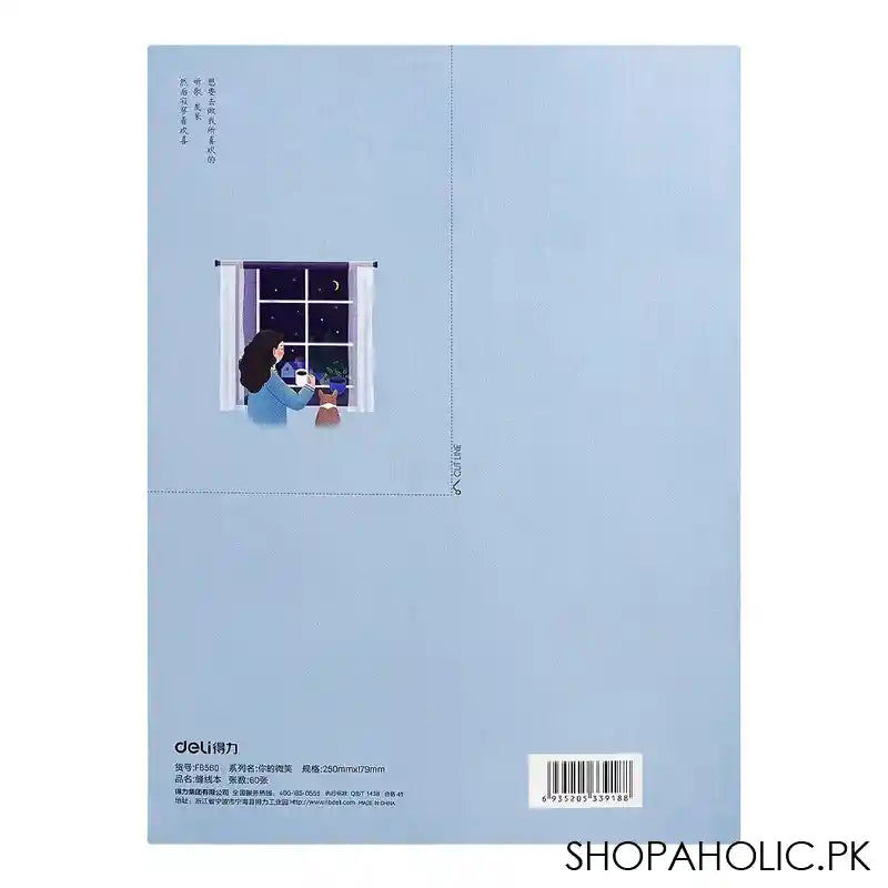 Deli Soft Cover Note Book, EFB560 - Image 2