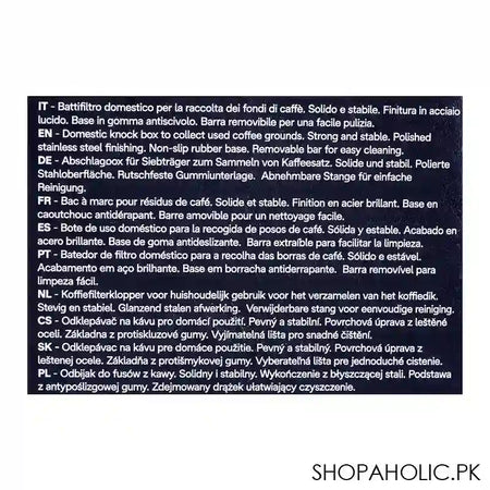 Delonghi Coffee Knock Box, Diameter 128mm - Image 2
