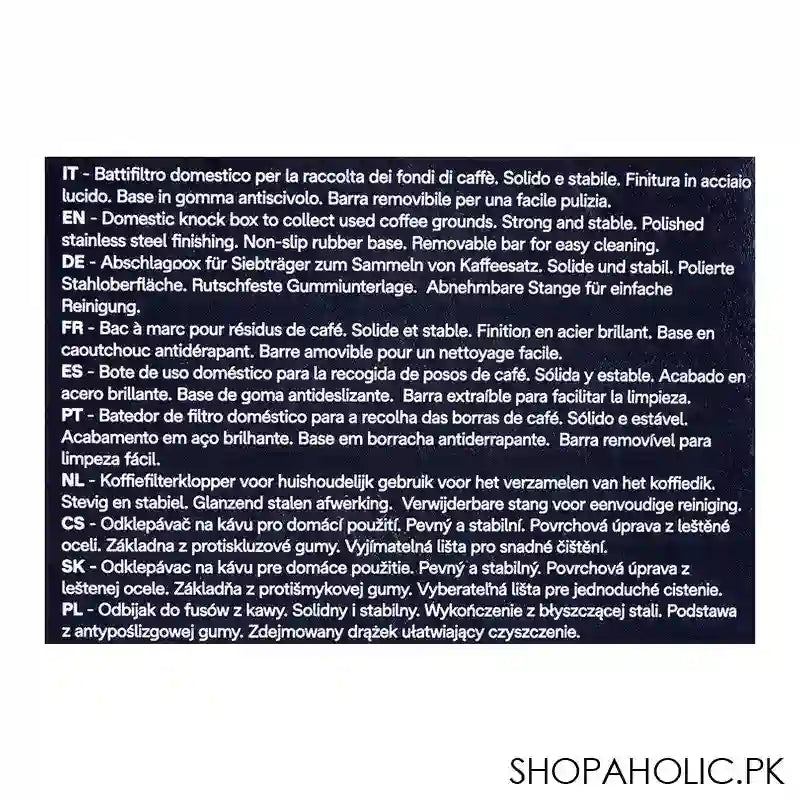 Delonghi Coffee Knock Box, Diameter 128mm - Image 2