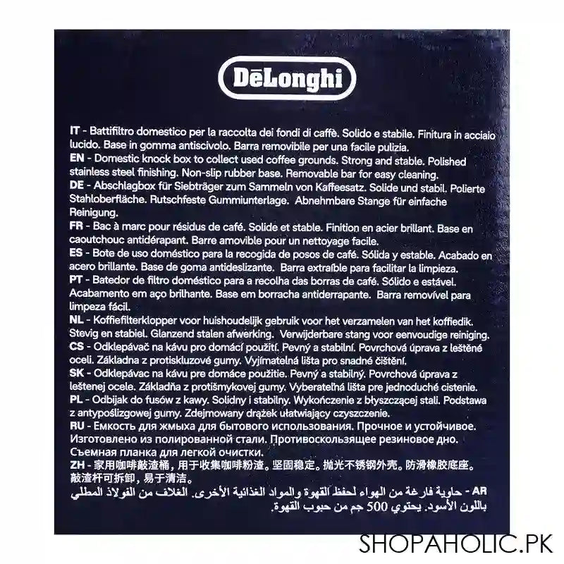 Delonghi Coffee Knock Box, Diameter 128mm - Image 5