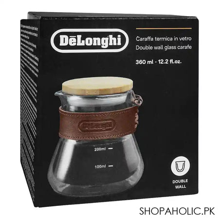 Delonghi Double Wall Glass Carafe, 360ml, DLSC077 - Image 4