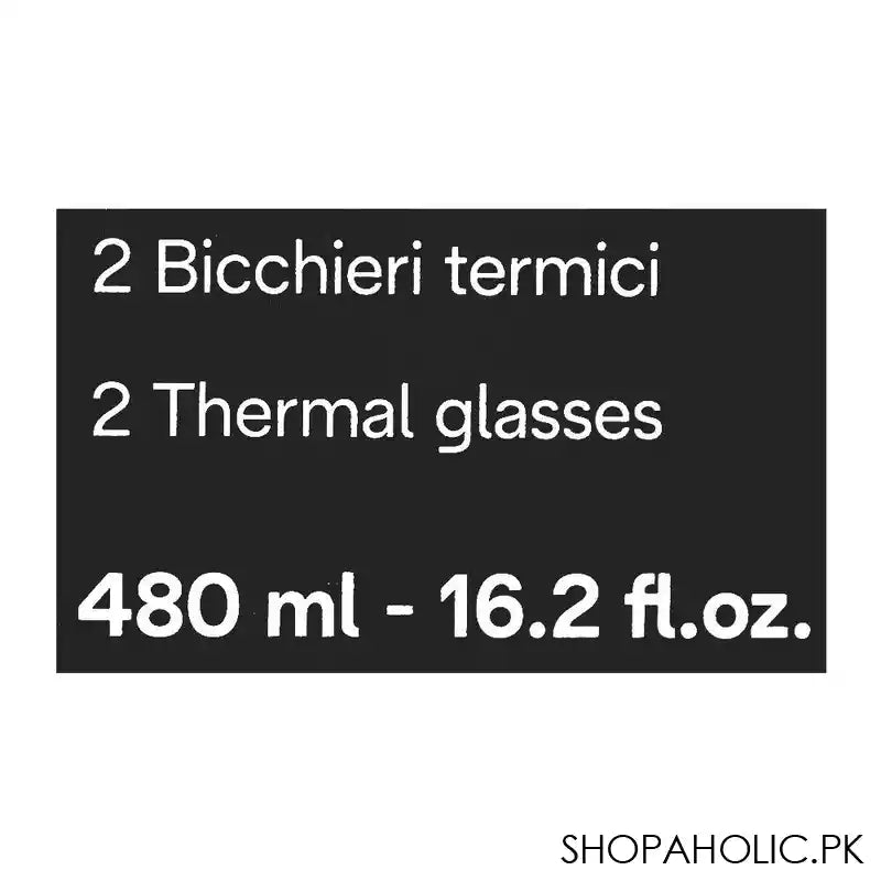Delonghi Thermal Glasses, 2-Pack, 480ml - Image 3
