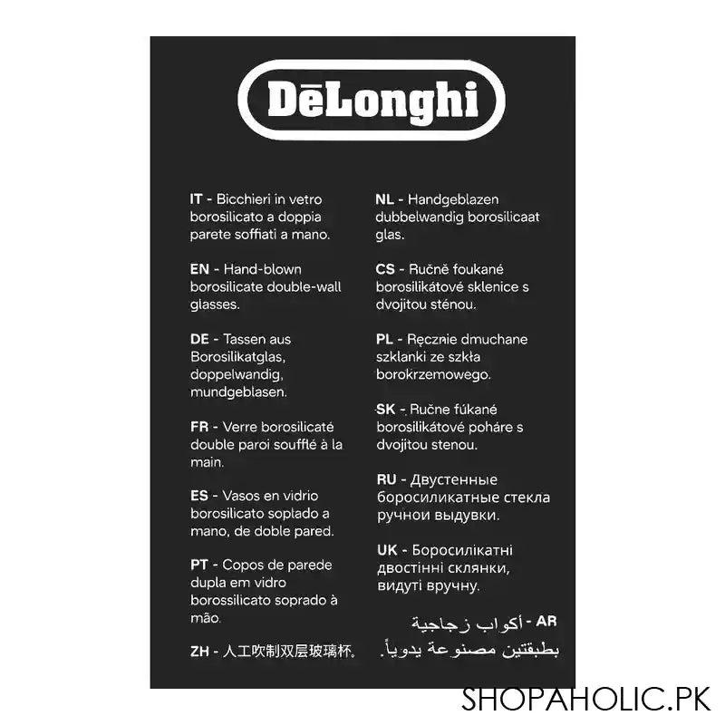 Delonghi Thermal Glasses, 2-Pack, 480ml - Image 4