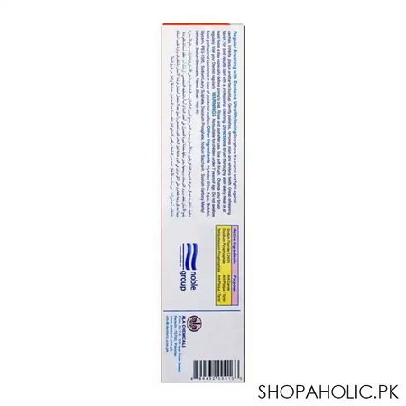 dentonic ultrawhitening refreshing cinnamon gel toothpaste, 140g image4