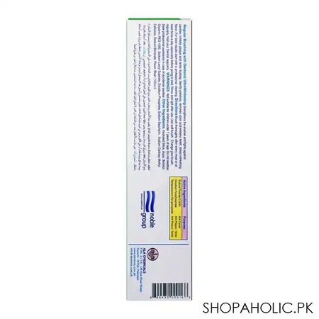 dentonic ultrawhitening refreshing eucalyptus mint gel toothpaste, 140g image4