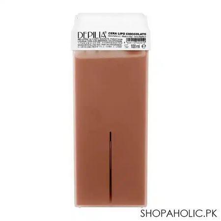 depilia chocolate lipo roll on wax, 100ml image2