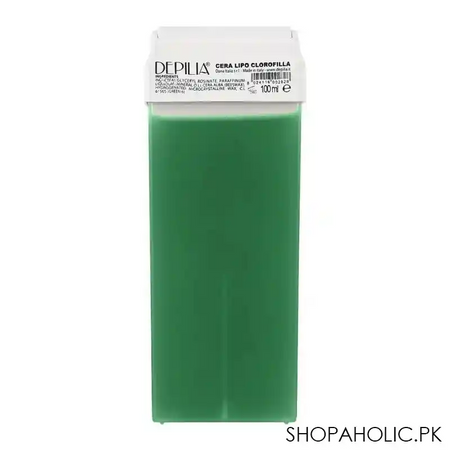 depilia clorofilla lipo roll on wax, 100ml image2