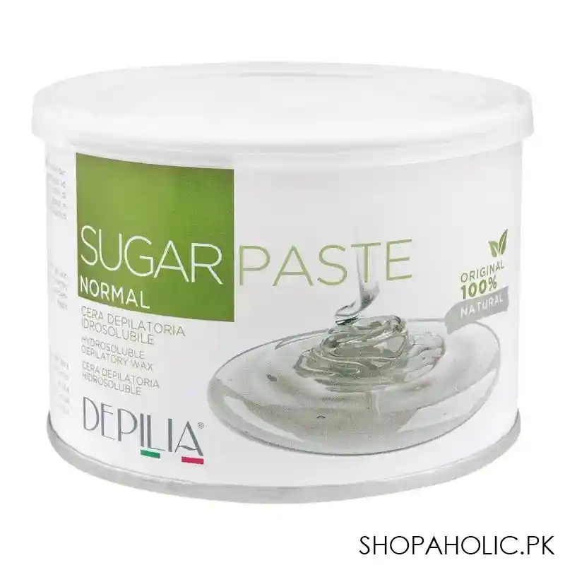 depilia sugar paste hydrosoluble depilatory wax, normal, 500ml main image