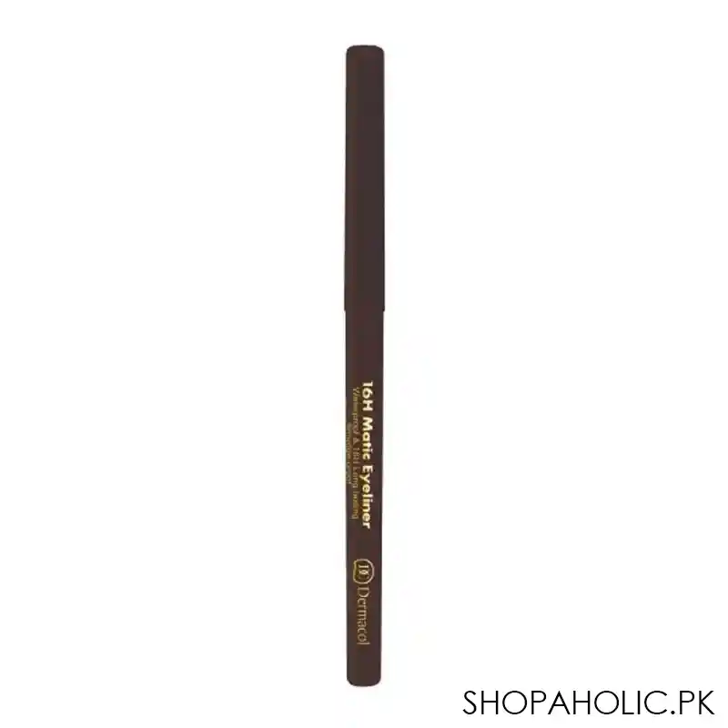 dermacol 16h waterproof & long lasting matic eyeliner, brown main image