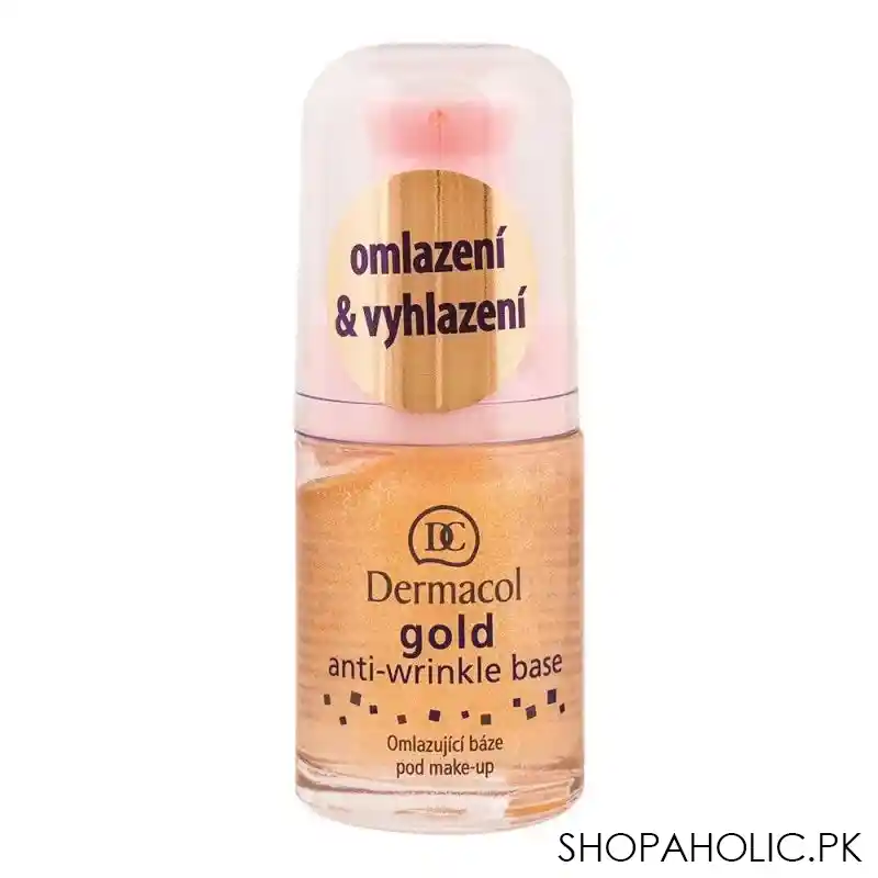 dermacol gold anti wrinkle base, 15ml main image