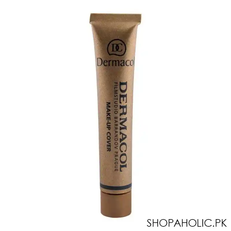 dermacol make up cover, 207, spf 30 hypoallergenic foundation, 30g main image