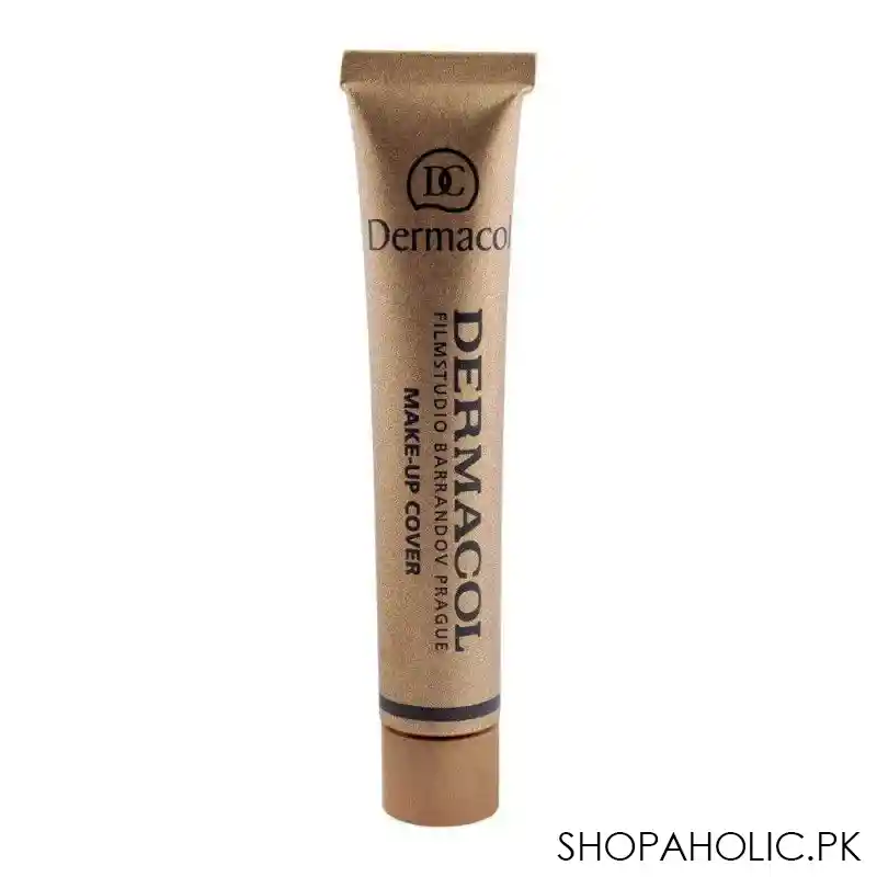 dermacol make up cover, 218, spf 30 hypoallergenic foundation, 30g main image