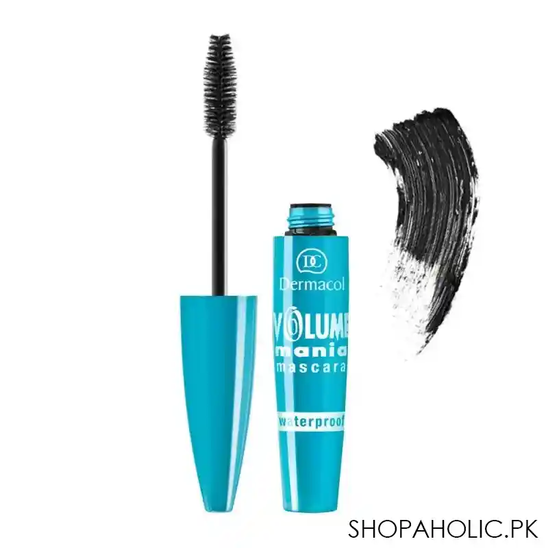 dermacol volume mania waterproof mascara, 9ml main image