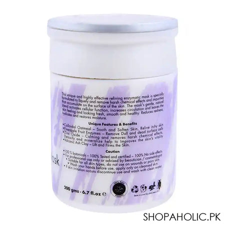 Dermacos Dermapure Balancing Refining Enzymatic Mask, 200g - Image 3