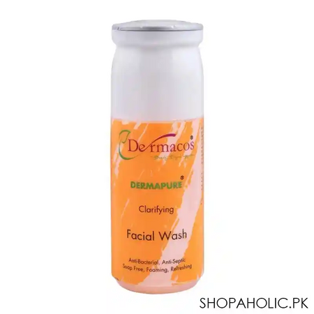 dermacos dermapure clarifying facial wash, 200ml main image