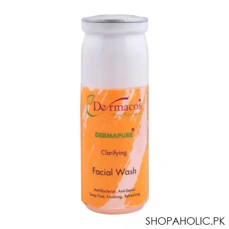 dermacos dermapure clarifying facial wash, 200ml main image