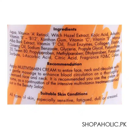 Dermacos Dermapure Massaging Multi Vitamin Cream, 200g - Image 3
