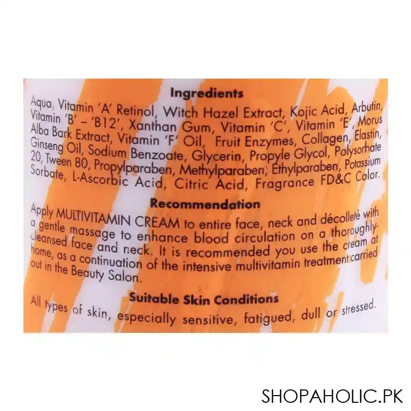 Dermacos Dermapure Massaging Multi Vitamin Cream, 200g - Image 3