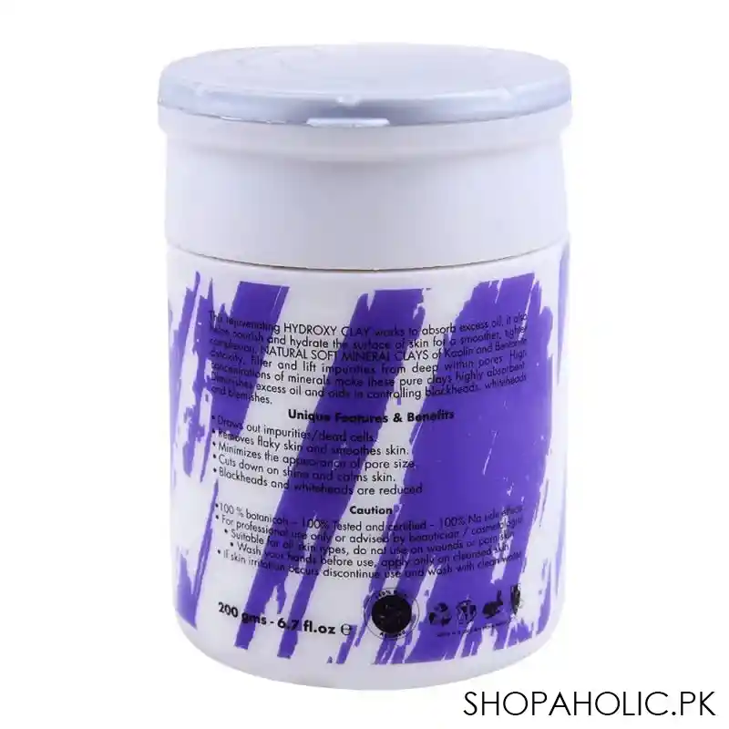 dermacos dermapure tightening hydroxy clay, 200g image2