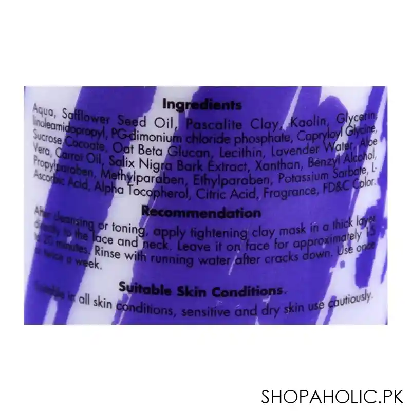 dermacos dermapure tightening hydroxy clay, 200g image3