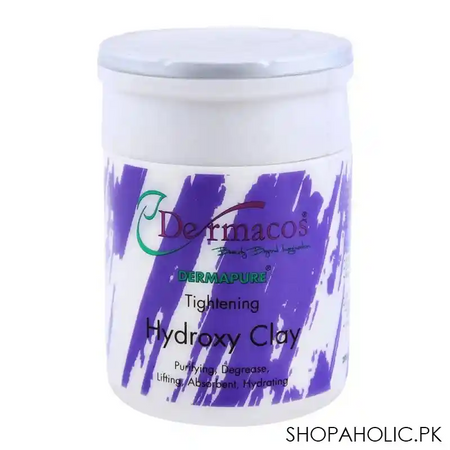 dermacos dermapure tightening hydroxy clay, 200g main image