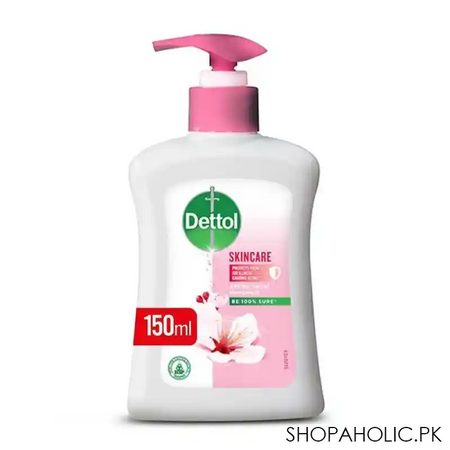 dettol skincare anti bacterial hand wash, 150ml main image