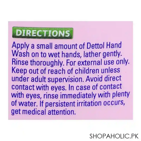 dettol skincare anti bacterial moisturising hand wash 250ml image5