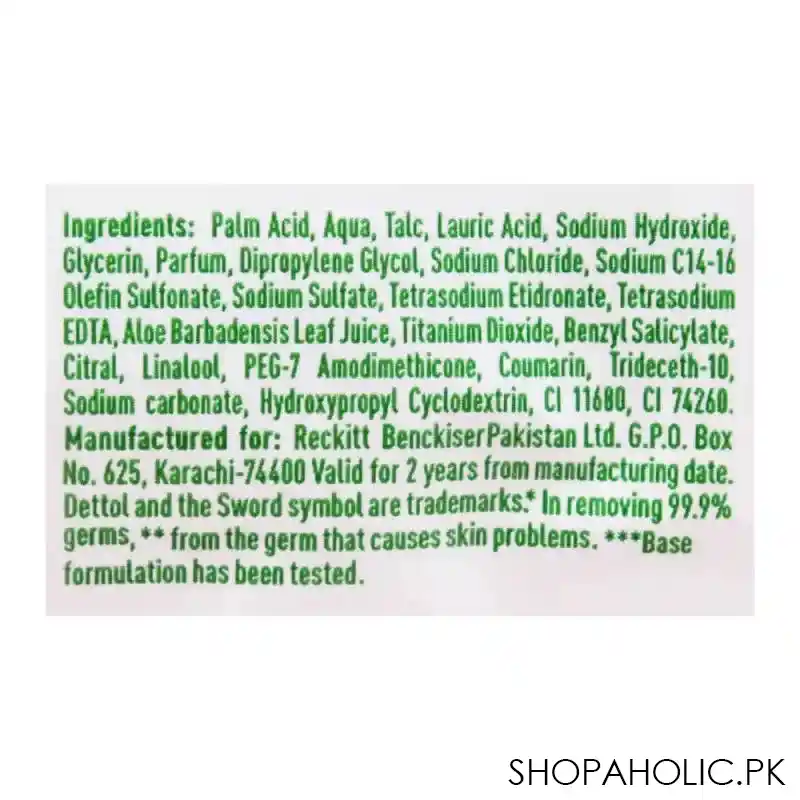 dettol soothe soap, 130g image3
