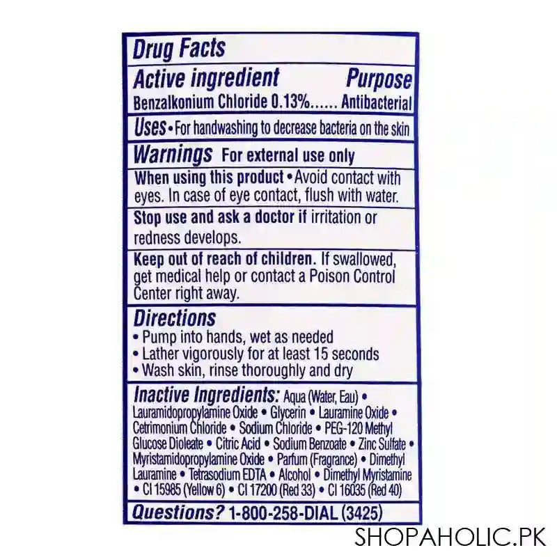 Dial Pomegranate Tangerine Hydrating Antibacterial Liquid Hand Soap, 221ml - Image 3